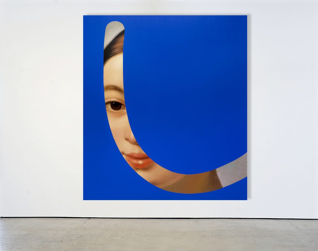 Fake Abstract (Ingres), 2020<br>
oil on linen<br>
59 x 51 inches (149.86 x 129.54 cm)<br>